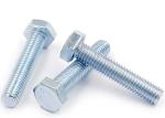 Hexagon Bolt M8 9/16 Inch Grade 4.8 Galvanized Corrosion-Resistant Industrial