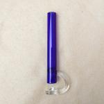 Multiple Colors Glass Hand Pipe For Tobacco Pocket Size 3.9 Inch