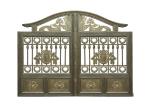 Architectural Wrought Iron Cast Iron Garden Gate European Style