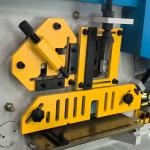 120T Combined Punching And Shearing Machine Ironworker Hydraulic Universal Steel