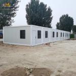 Fast Build Sandwich Panel Container House Refugee Camp Living Container House