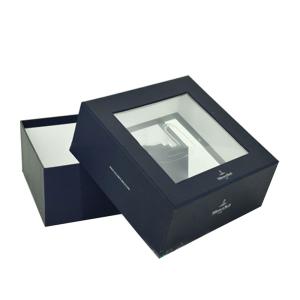 Wholesale Bow Tie Gift Box / Clear Plastic Cardboard Box With Window Lid Custom Logo from china suppliers