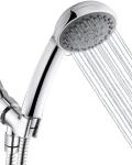ABS Wall Mounted Rainfall Shower Head Chrome Finished OEM ODM