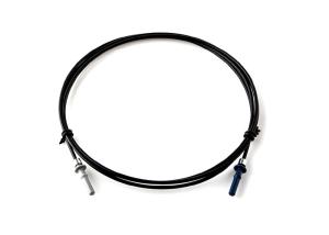 Wholesale 1M HFBR Plastic Optic Fiber cable , Optical Network Cable Black from china suppliers