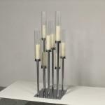 5 Arm Fireplace Antique Candle Candelabra For Christmas Silver Stick Candle