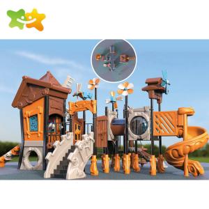 Wholesale Children Outdoor Playground Amusement Park Plastic Slide Play Equipment from china suppliers