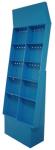Carton Corrugated Cardboard Display Pure Color ISO / RoHs Certification