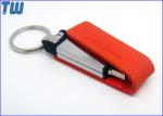 Solid Body Leather 1GB Thumb Drive Disk Storage Free Key Ring