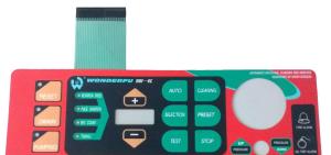 Wholesale F150 / PET Tactile Membrane Keyboard , 3M Adhesive Waterproof Membrane Switch from china suppliers