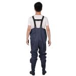 Adjustable Suspenders PVC Boot Breathable Full Body Waders for Fly Fishing G.W.