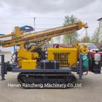 150m Hydraulic Water Well Drilling Machine For 17 - 31m³/Min Air Consumption