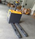 Super Light Steering Electric Pallet Truck PU Tyres With Vertical Driving Motor