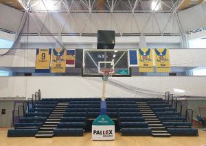 Wholesale Indoor Sport Hall Power Operated Retractable Seating with Bench Seating Customized Color from china suppliers