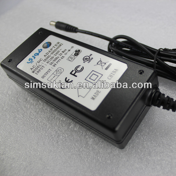 12v5a desktop adapter with UL SAA CE FCC approval