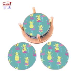 Wholesale Customized Logo Acceptable Tempered Square Cut Float Bread Blank for Kitchen Wine Glass Coaster from china suppliers