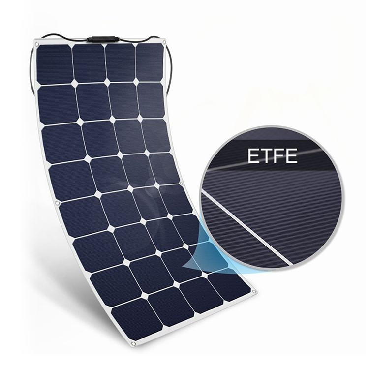 12V 24V Mono Flexible Pv Panels Rollup Solar Panel 160W 250W 220W
