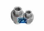 Inconel 600 Alloy Steel Pipe Fittings Threaded Union BSPP 1 / 2" Chemical