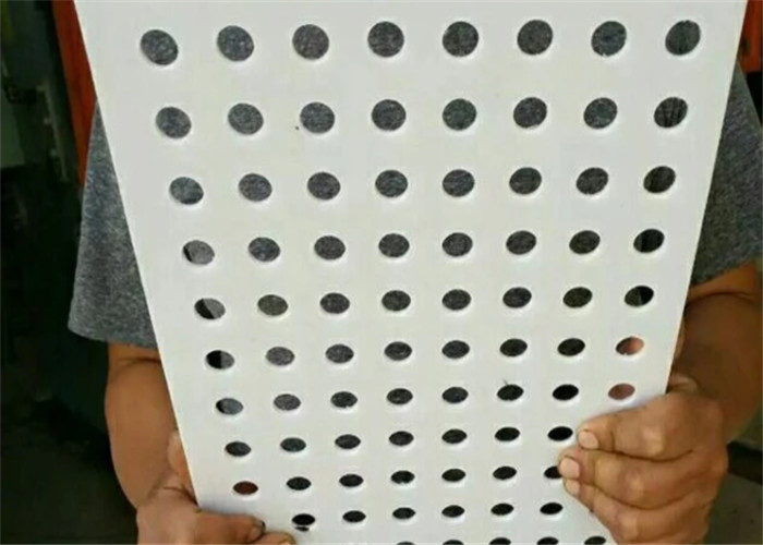 Round / Square / Diamond Expanded Perforated Metal Mesh , Punching Hole Mesh