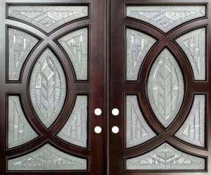Wholesale zinc caming decorative bevel glass for wooden doors from china suppliers