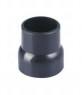 RoHS Aluminum Pipe Fitting 4000mm/Bar Rubber End Cap For OD 28mm