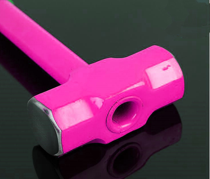 2LB Sledge hammer(XL-0127), powder coated surface, durable steel pipe handle and good price