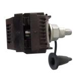 Overhead Overhead Black Suspension Outdoor Waterproof Fiber Cable Wire Clamp for