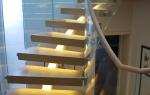 Stainless Steel Curved Glass Staircase Modern House Decoration With Wall Mounted