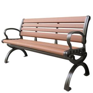 Wholesale Plastic Coated 1500*500*750mm Outdoor Wood Slat Bench from china suppliers