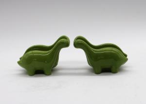 Wholesale Customized Ceramic Napkin Holder Double Green Dinosaur Napkin Holder For Dinner Table from china suppliers