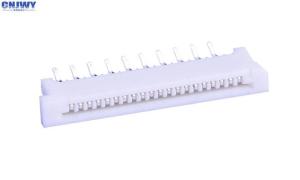 Wholesale White1 MM FPC Cable Connector PA46 Height 5.5MM high Insulation resistance from china suppliers