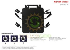 Wholesale 1200W Microinverters High Power Output For Residential Commercial PV Setups from china suppliers