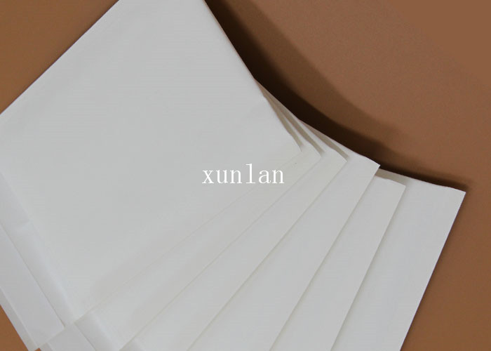 Customized White Plastic Shipping Envelopes Tear Proof With 2 Sealing Sides