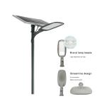 12000Lm 10M Outdoor Solar Street Light , 50AH All in One Solar Street Light