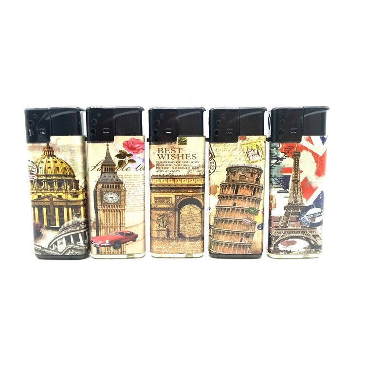 Wholesale Customization Logo Electronic Turbo Flame MINI Lighters For Advertising Gifts