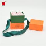 Paper Gold Foil Box Packaging Rigid Lid And Base Bottom Gift Packaging Box With