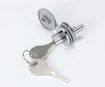 Refrigerator Zinc Cover Glass Sliding Door Lock Display Cabinet