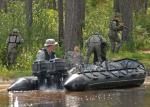 Heavy Duty Military Inflatable Boats 5 Person Aluminum Floor Inflatable Boat