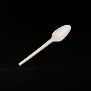 Wholesale 4.5&quot; 4.7&quot; Small Plastic Teaspoons , 100% Compostable Coffee Spoon from china suppliers