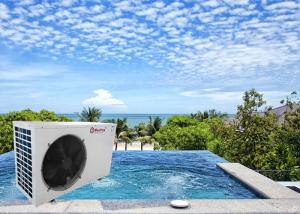 Wholesale Meeting swimming pool heating wholesale 16kw pool water heater heatpumps R32 refrigerant swim pool heat pump from china suppliers