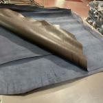 Bovine Split Finished Microfiber Leather For Shoe Tear Strength 30N