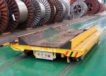 Electric Factory V-Deck Frame Rail Transfer Coil Car 20 Ton Capacity