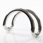 201SS 304SS Bathroom Sliding Door Accessories C Shape Door Handle 316SS Material