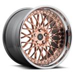 Gloss Black Customised 2-Piece Forged Alloy Rims 17" For Audi S4 / 19" alloy