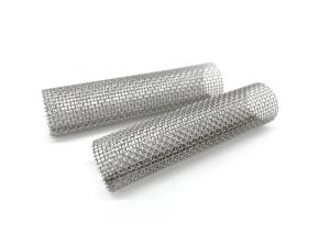 Wholesale Round Woven 50 Micron Filter Perforated Tube Sintered 316Lss from china suppliers