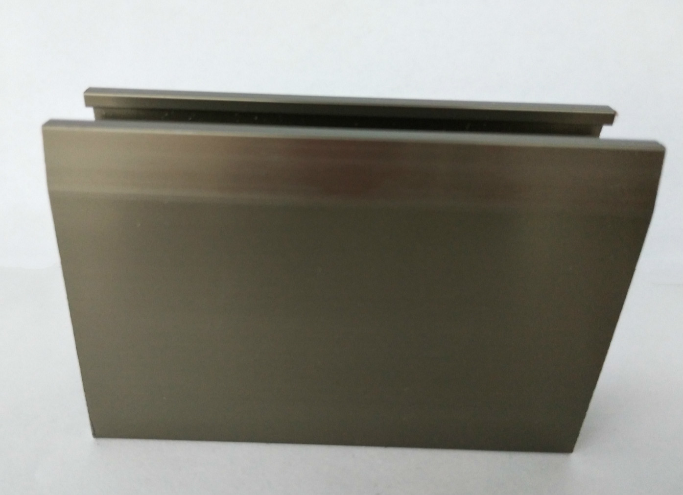 Champagne Color Extruded Aluminum Electronics Enclosure With Electrophoretic Coating Shape Customized