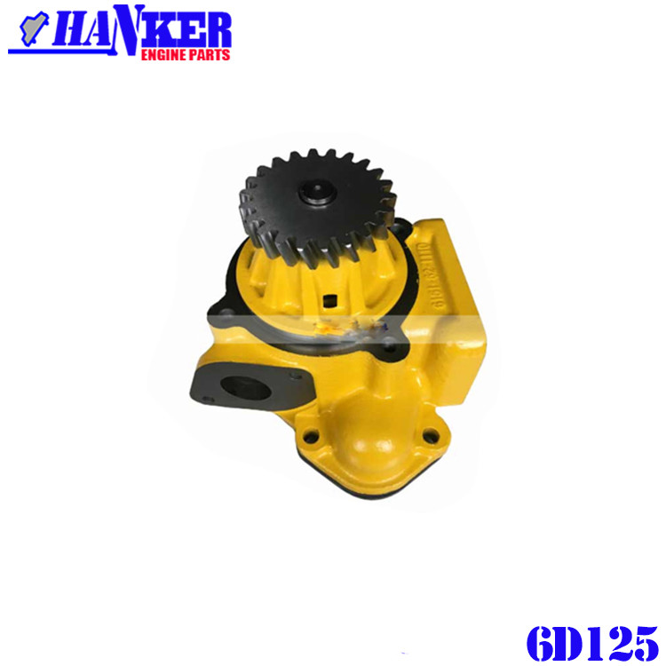 Excavator PC400-6 Diesel Engine 6D125E Water Pump 6151-62-1101 6151-62-1102 for Komatsu