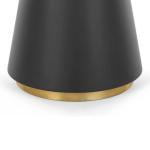 Restaurant / Apartment Round Coffee Table With Marble Top And Metal Base
