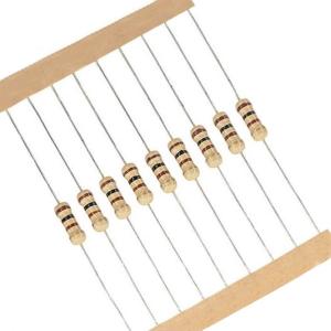 Wholesale Standard Size Carbon Film Fixed Resistor 0.25W 1W 2W Carbon Film Color Code Resistors from china suppliers