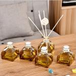 Decorative Home Reed Diffuser Natural Essential Oil Aroma Glass Bottle Reed