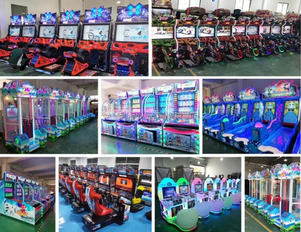 3D Video Outrun Racing Car Game Machine With Coin Operated Playing Attractive